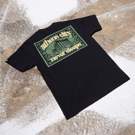 Athens Hardcore city sleeps tshirt - black